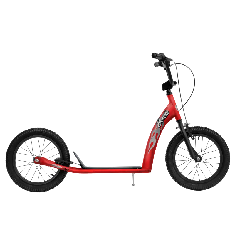 Red Kick Scooter with Handle