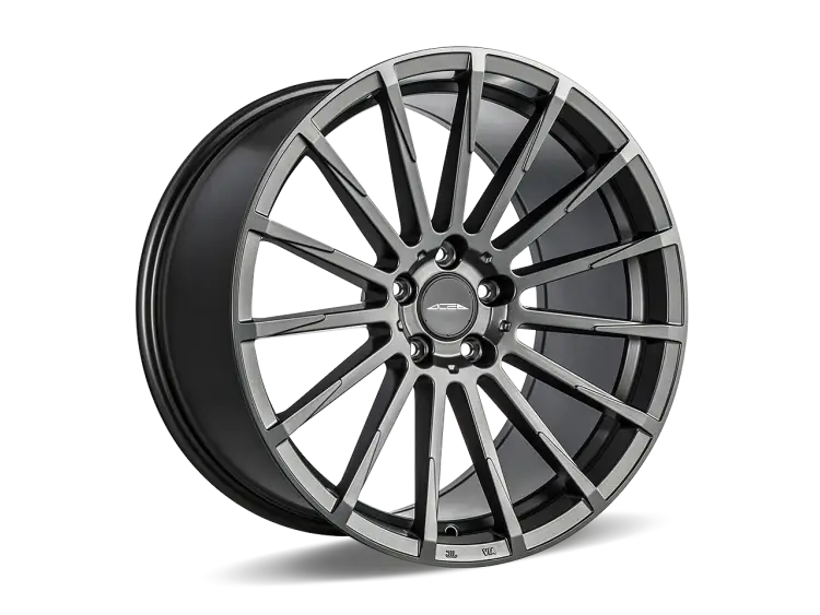 Black and Silver Car Rim