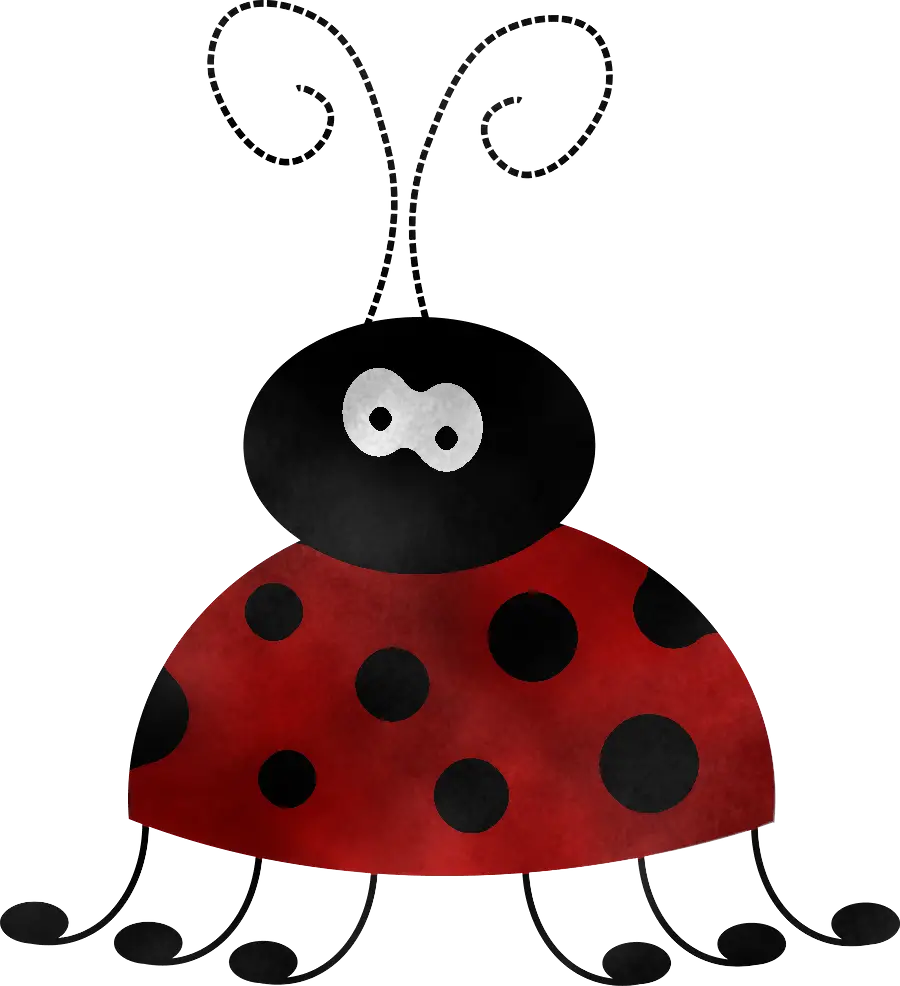 Cute Cartoon Ladybug Illustration
