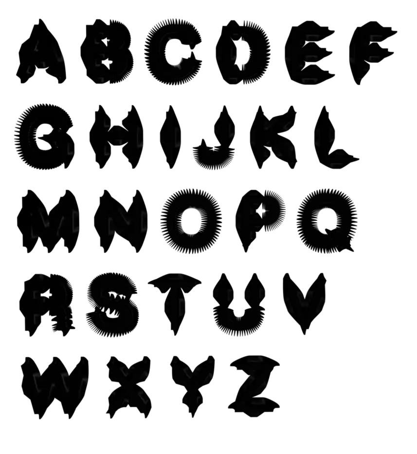 Creative Alphabet Letters