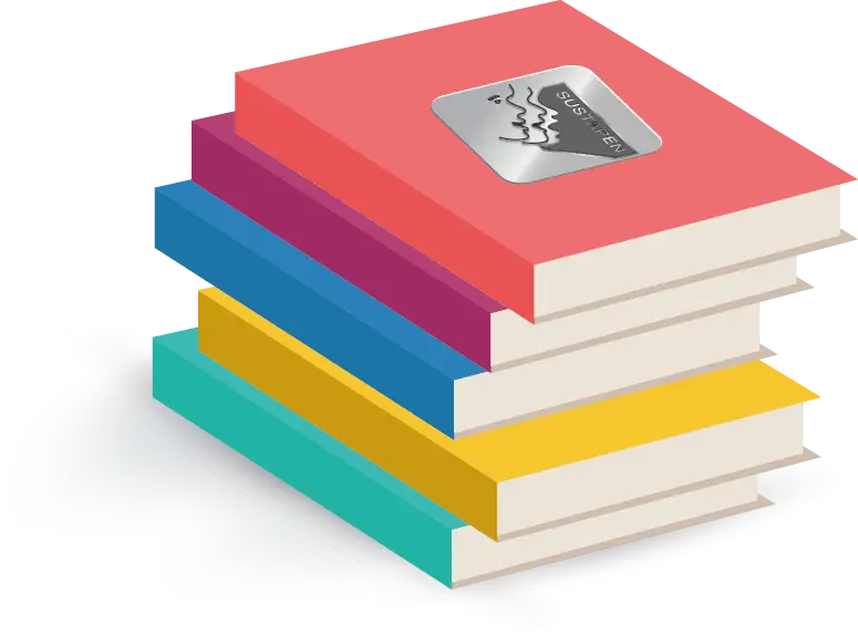 Colorful Stack of Books