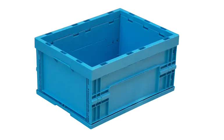 Blue Plastic Storage Crate