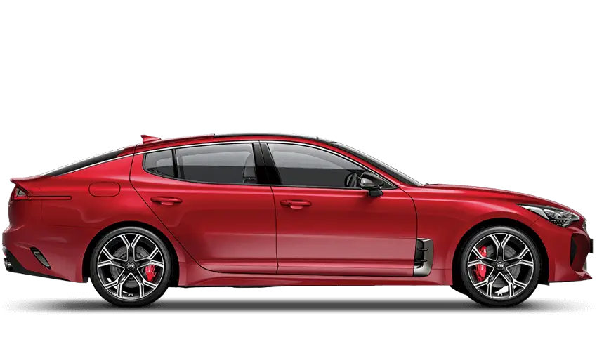 Stylish Red Sports Car