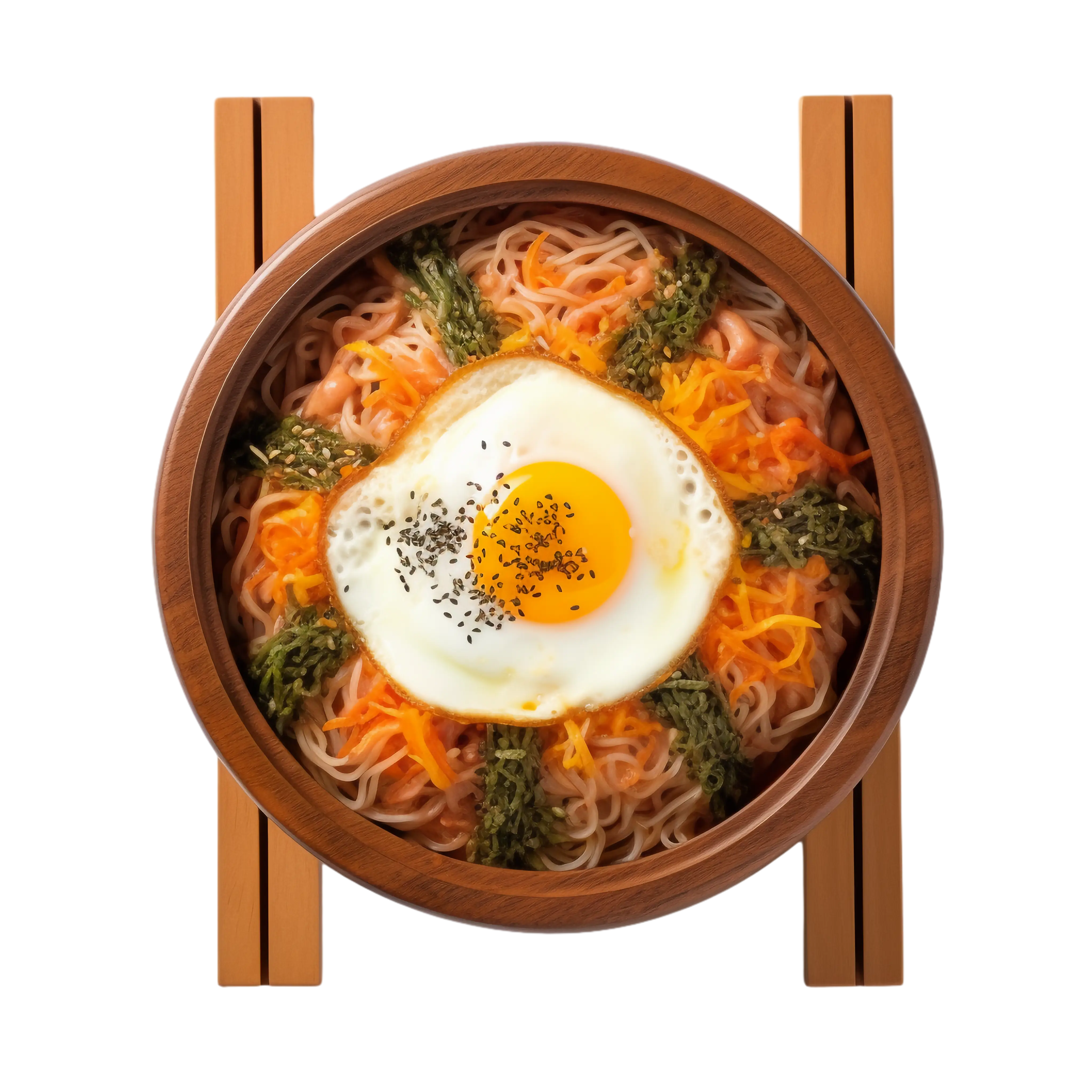 Delicious Noodle Bowl with Egg