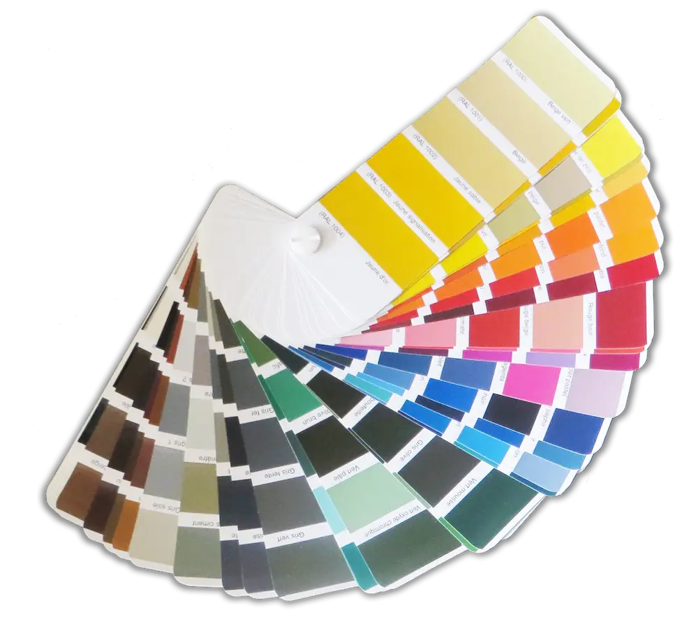 Multicolor Swatch Palette for Design