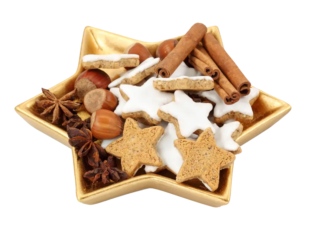 Christmas Star Cookies with Spices