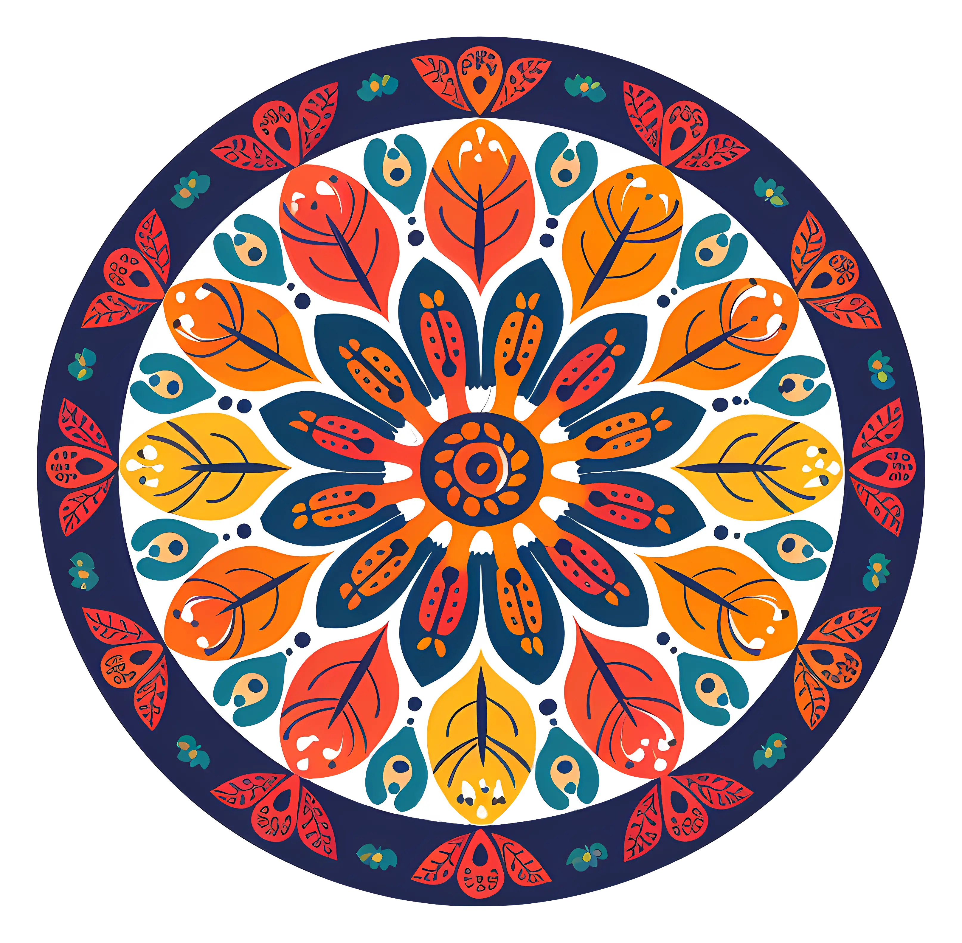 Colorful Mandala Pattern