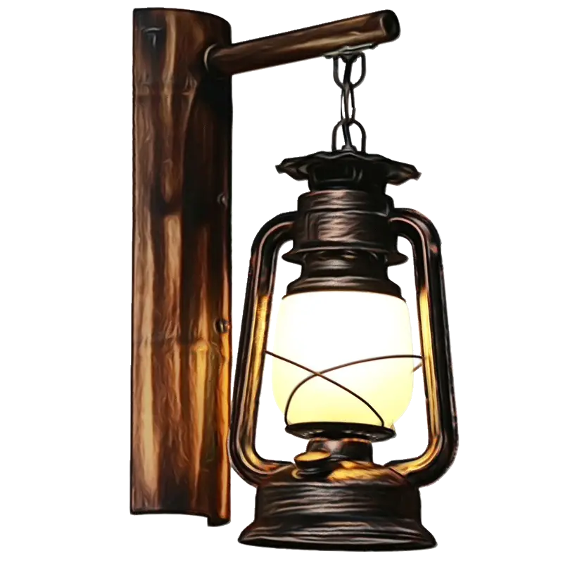 Vintage Wall Lamp with Warm Glow