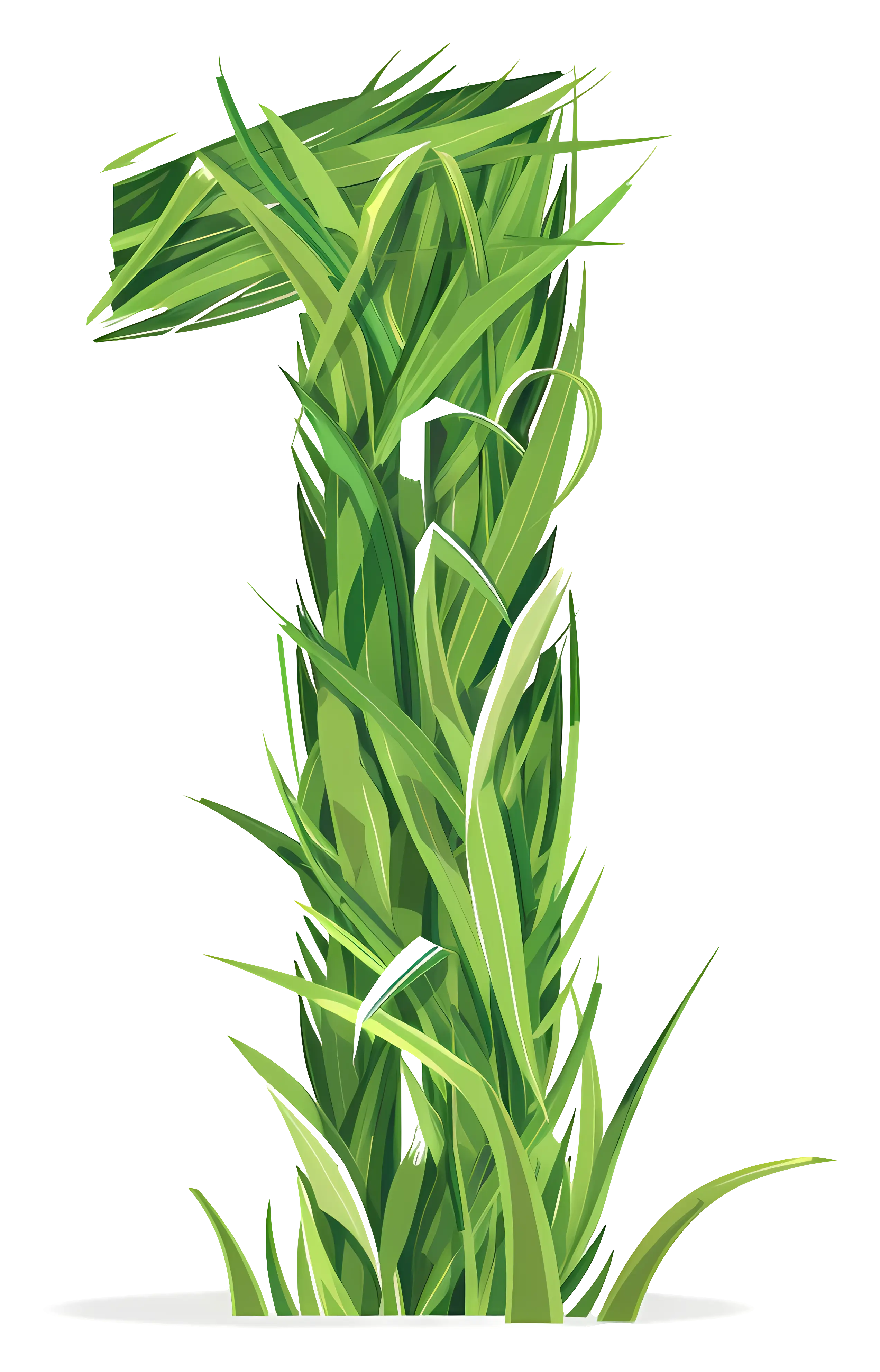 Grass Number One Illustration