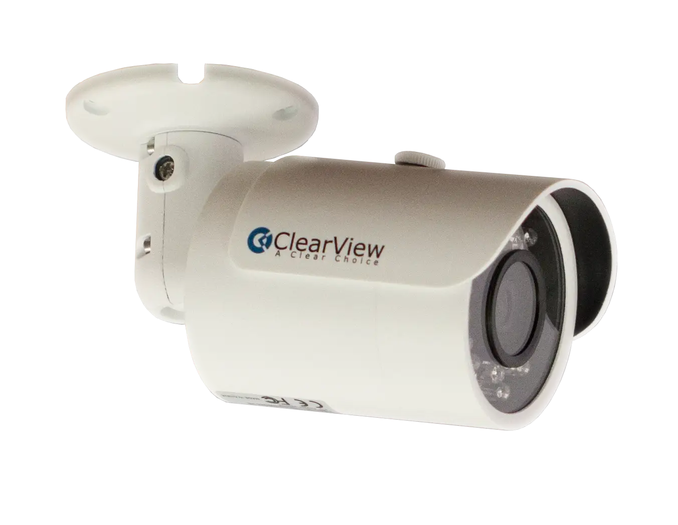 White Surveillance Camera for Security