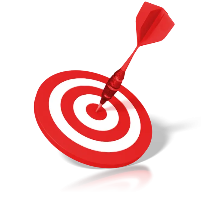 Red Target with Arrow