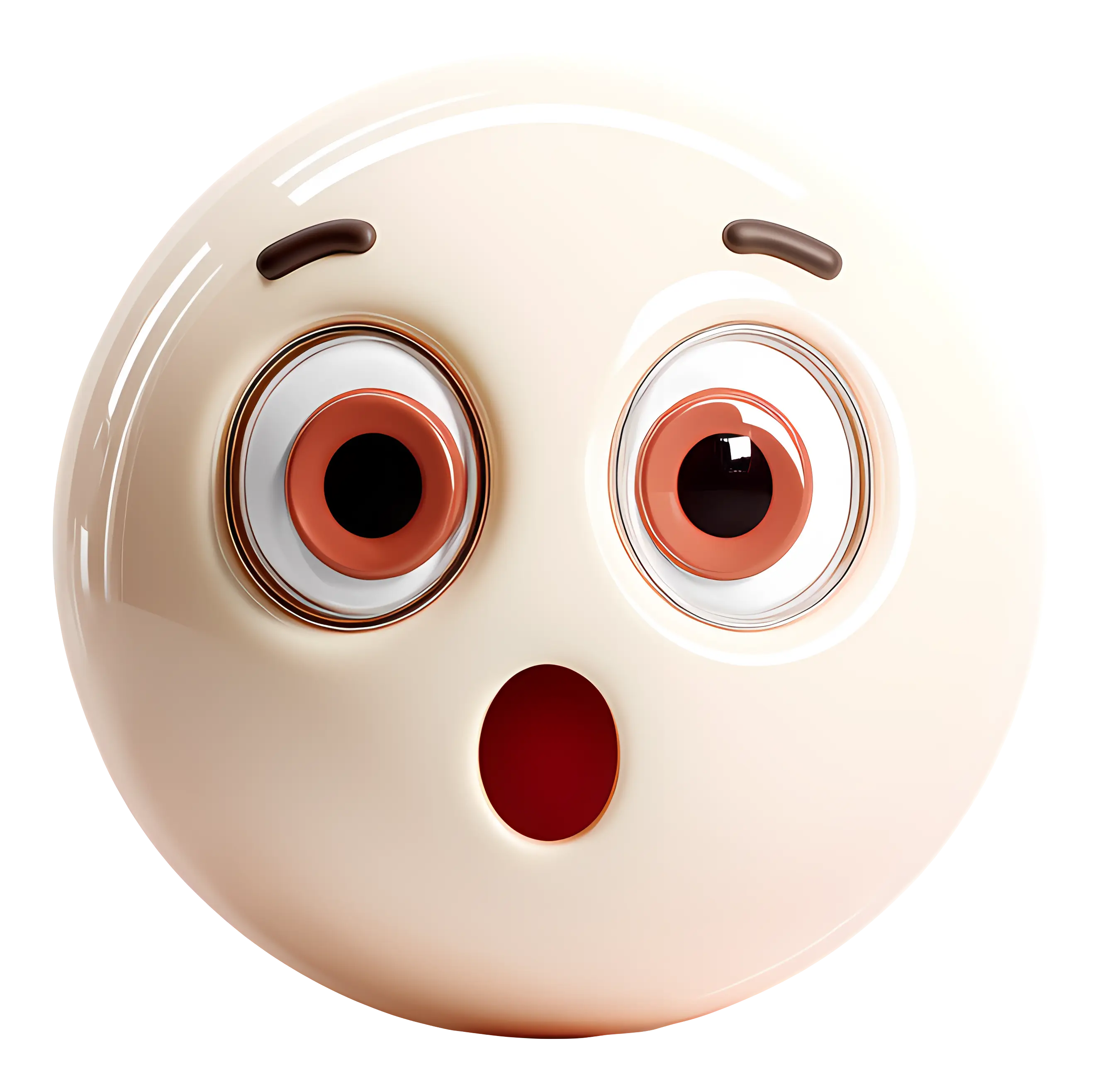 Surprised Emoji Face