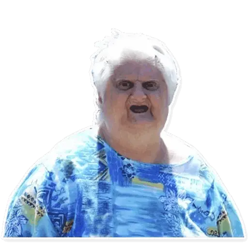 Old Woman with Expression