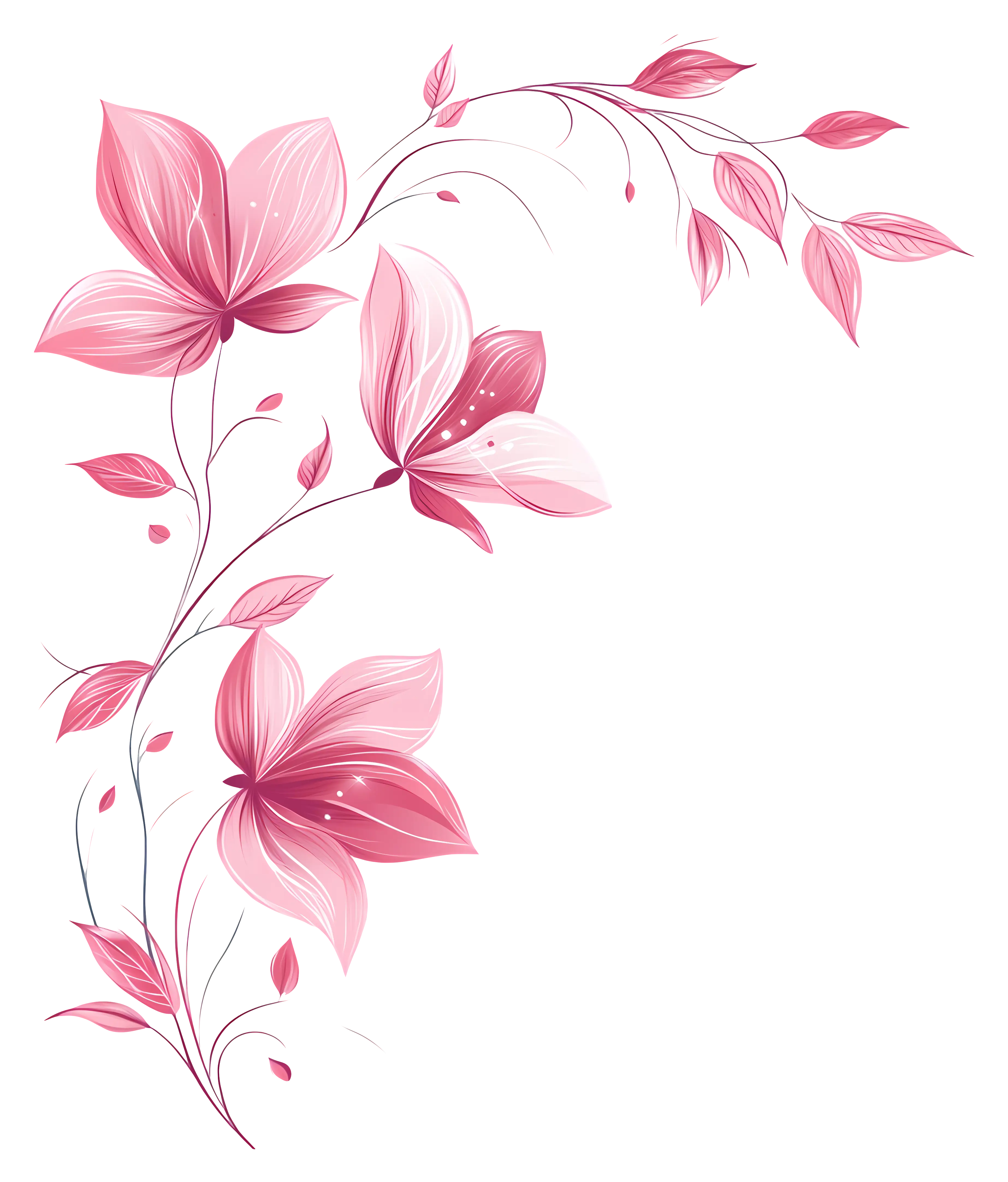 Beautiful Pink Floral Decoration