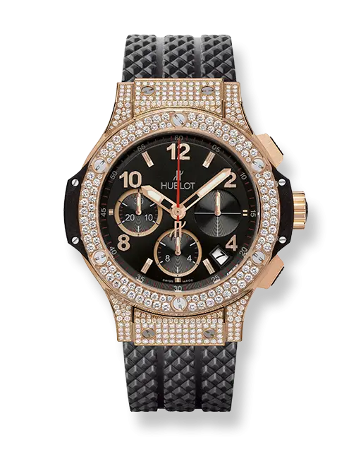 Luxury Diamond-Studded Wristwatch