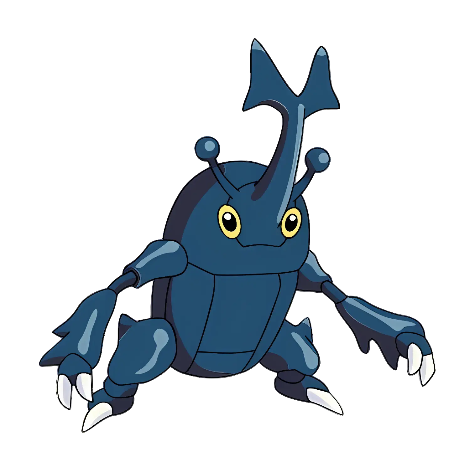 Blue Beetle Character Illustration