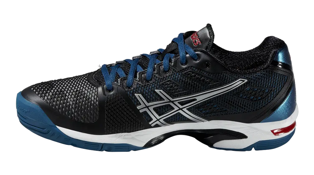 Black and Blue Sports Shoe for Activewear