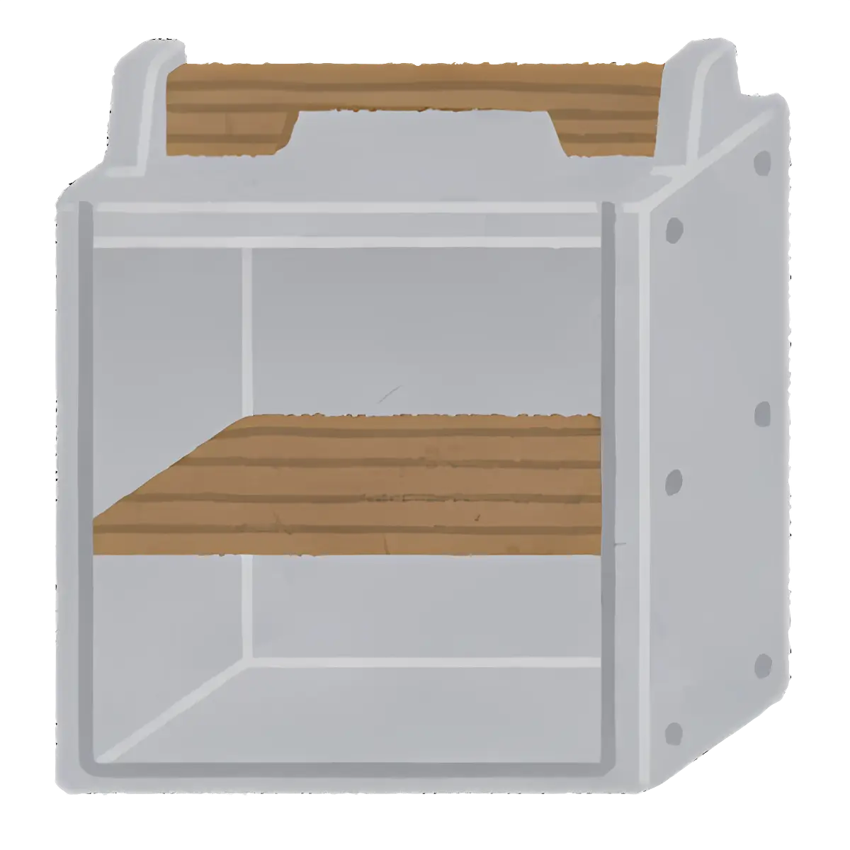 Wooden Shelf for Storage