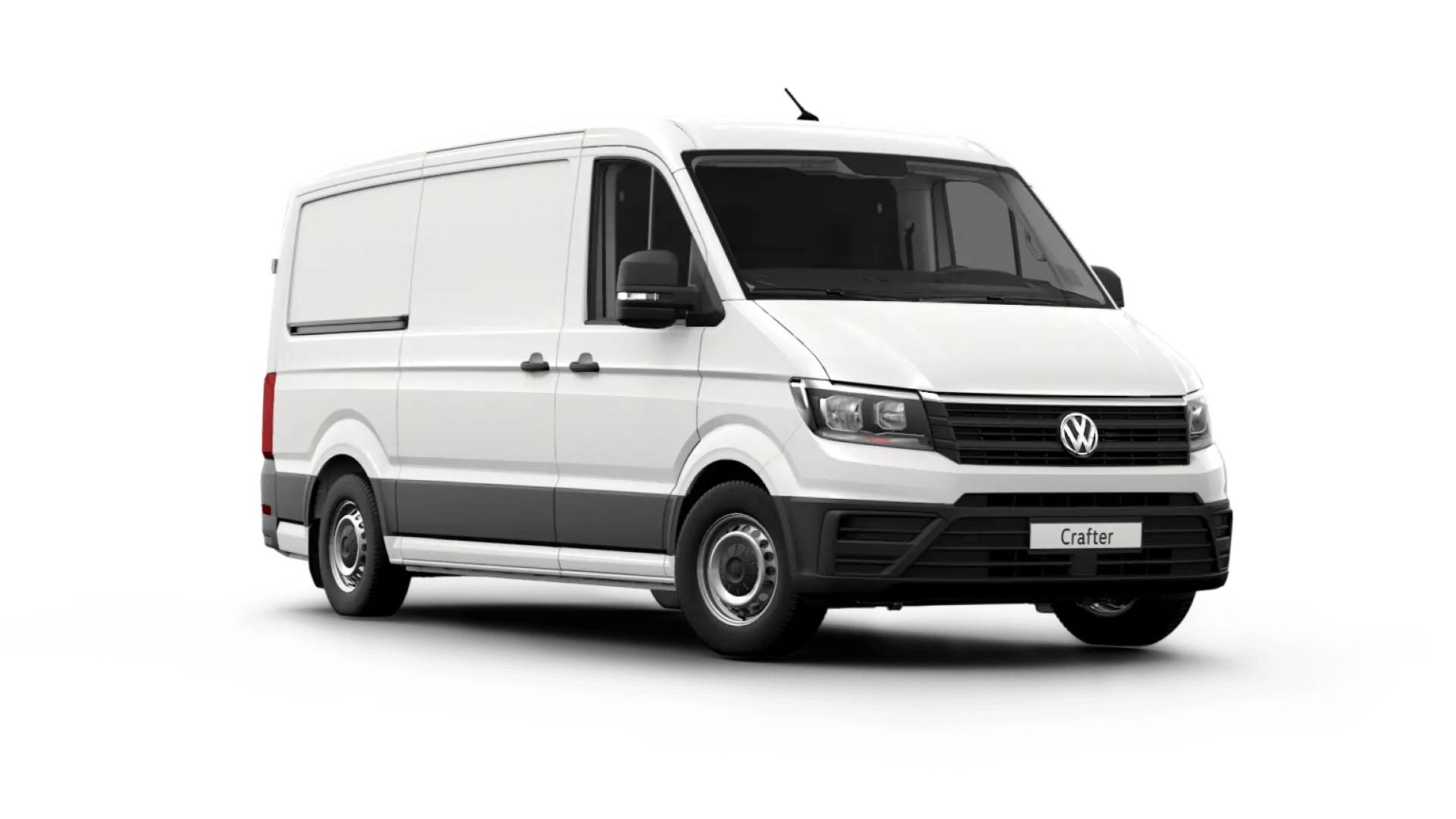 White Delivery Van for Transport