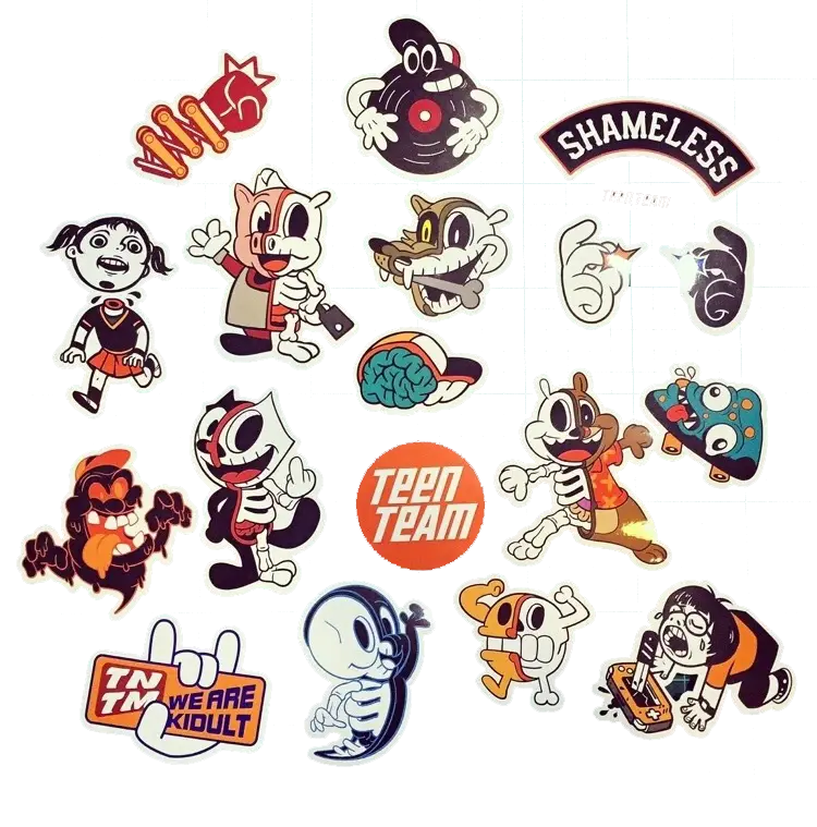 Cartoon Character Stickers