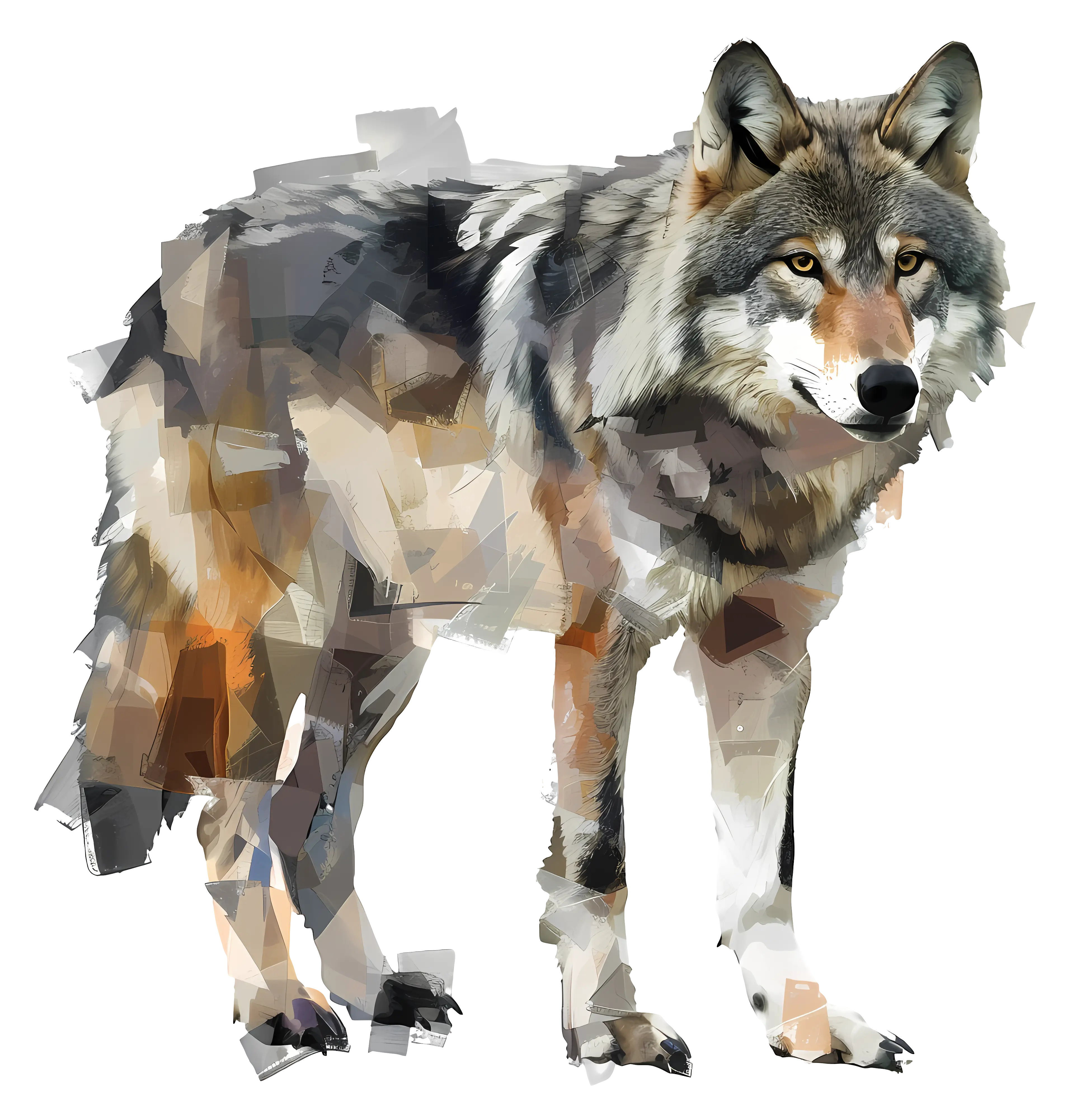 Illustration of a Wolf
