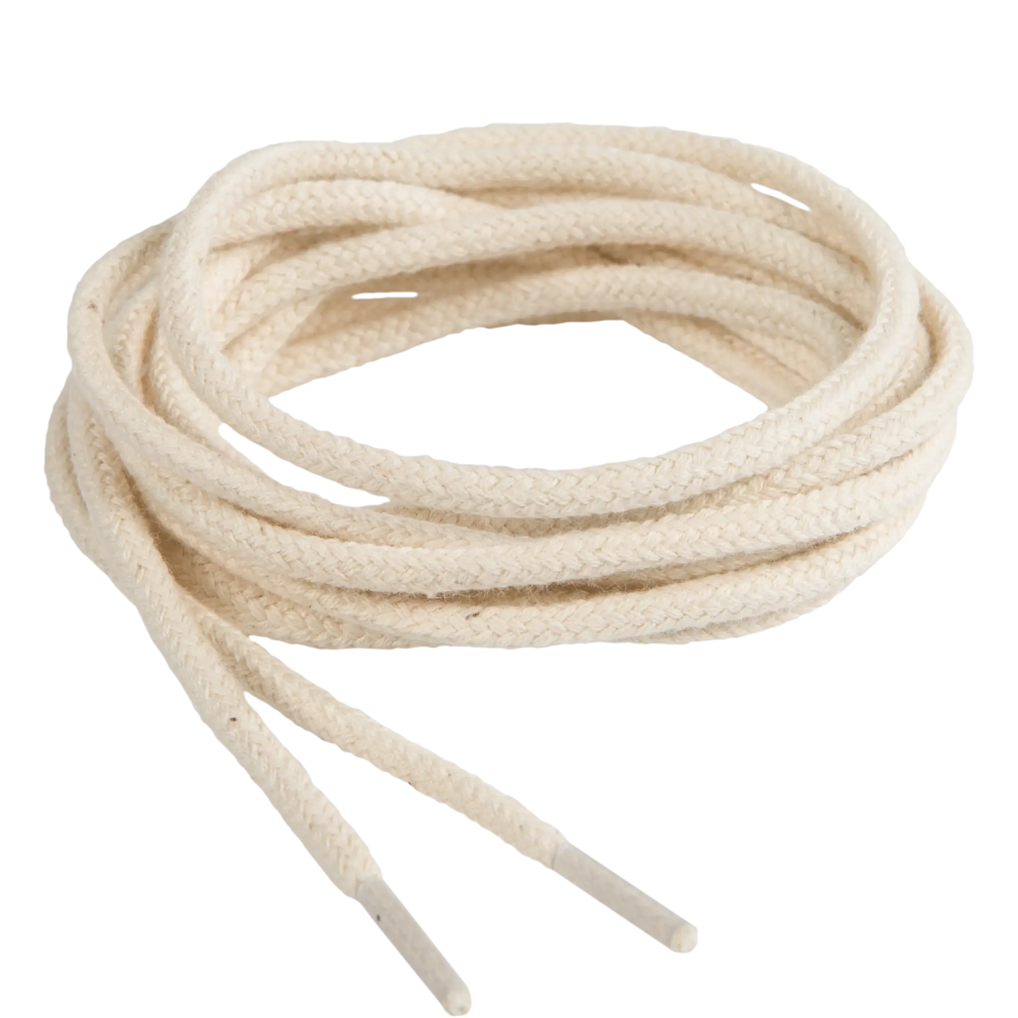 White Shoelace for Footwear