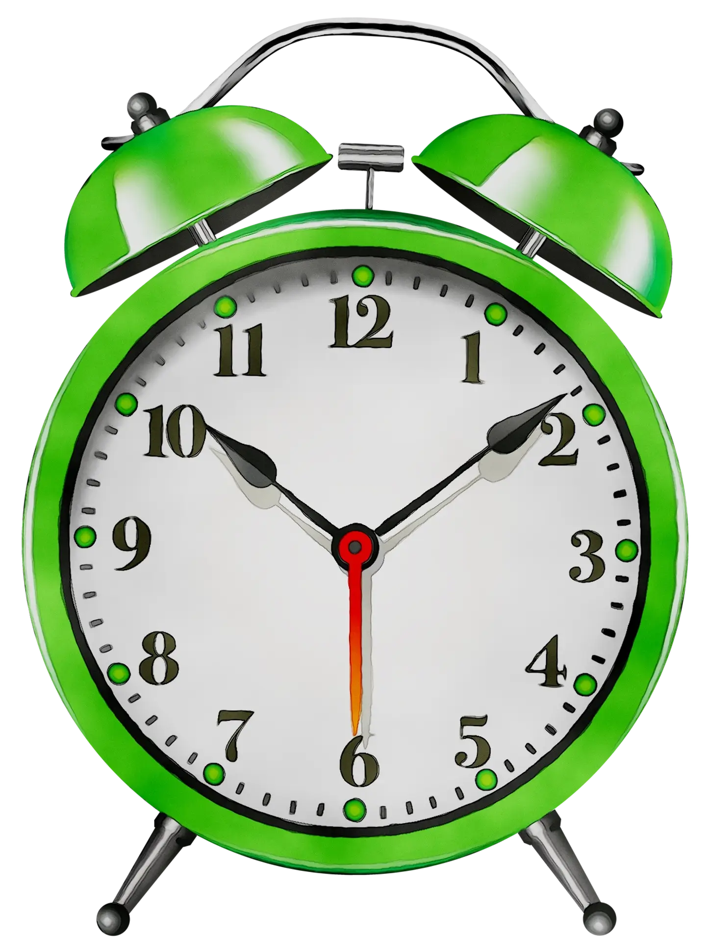 Green Alarm Clock