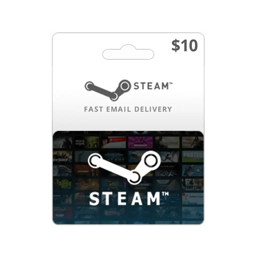 Steam $10 Gift Card