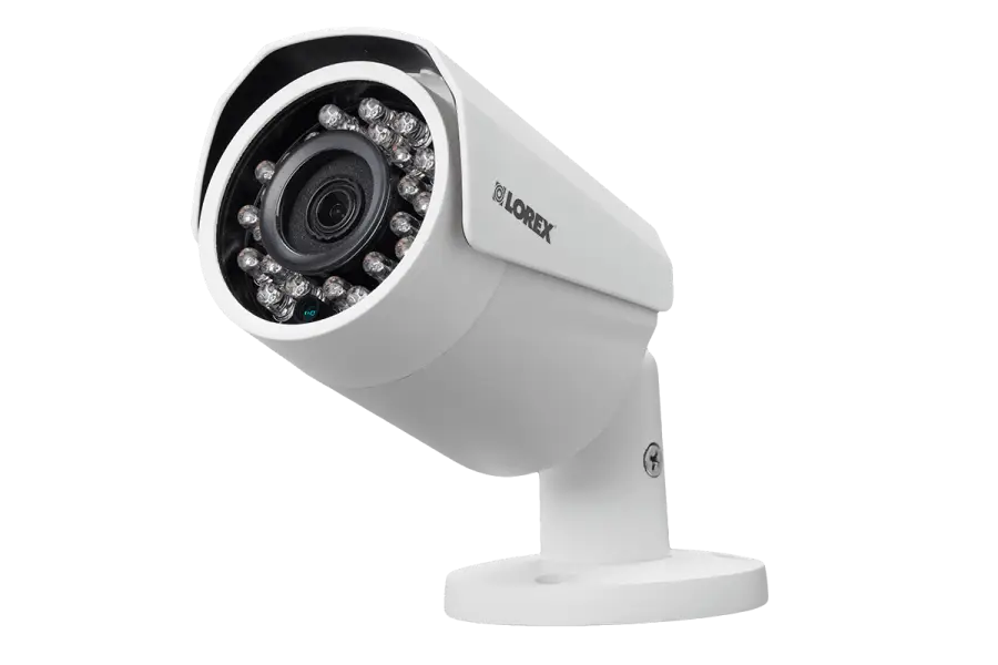 White Surveillance Camera for Security Systems