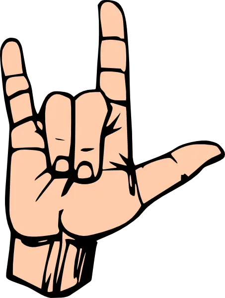 Hand Sign Illustration for Iconic Gesture