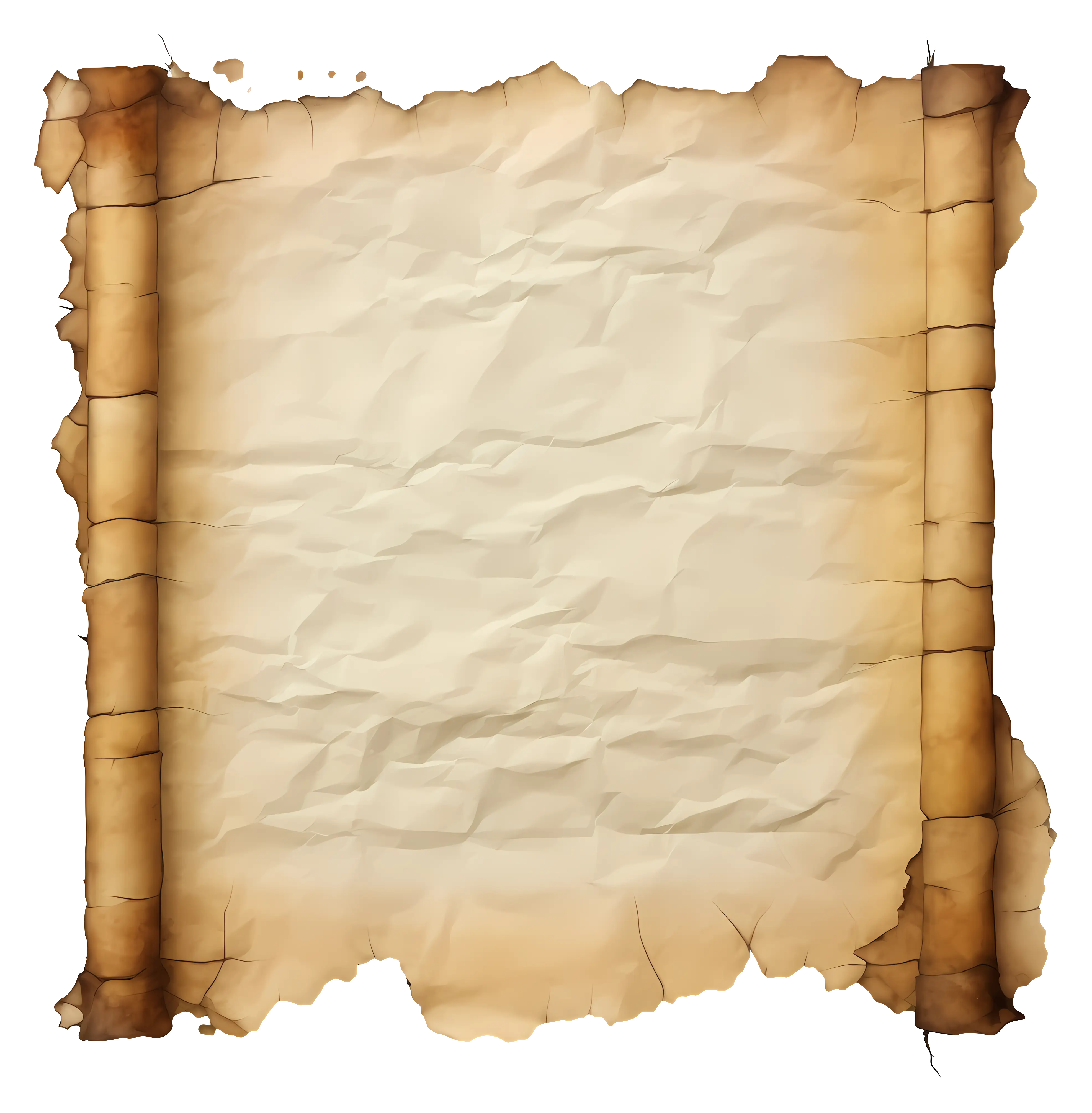 Aged Parchment Paper Illustration