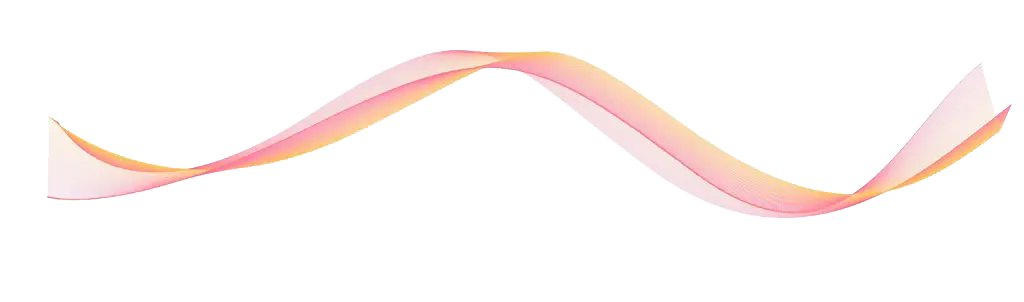 Elegant Flowing Pink Ribbon
