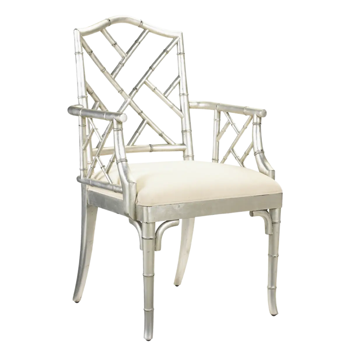 Elegant Silver Chair