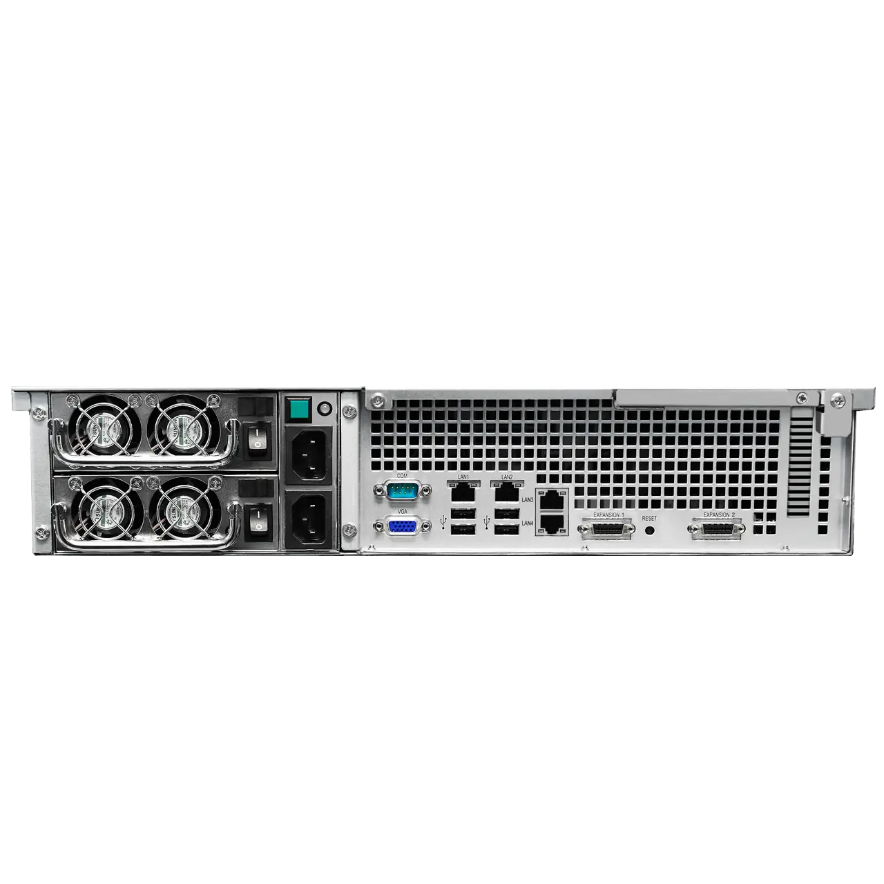 Server Hardware Back Panel