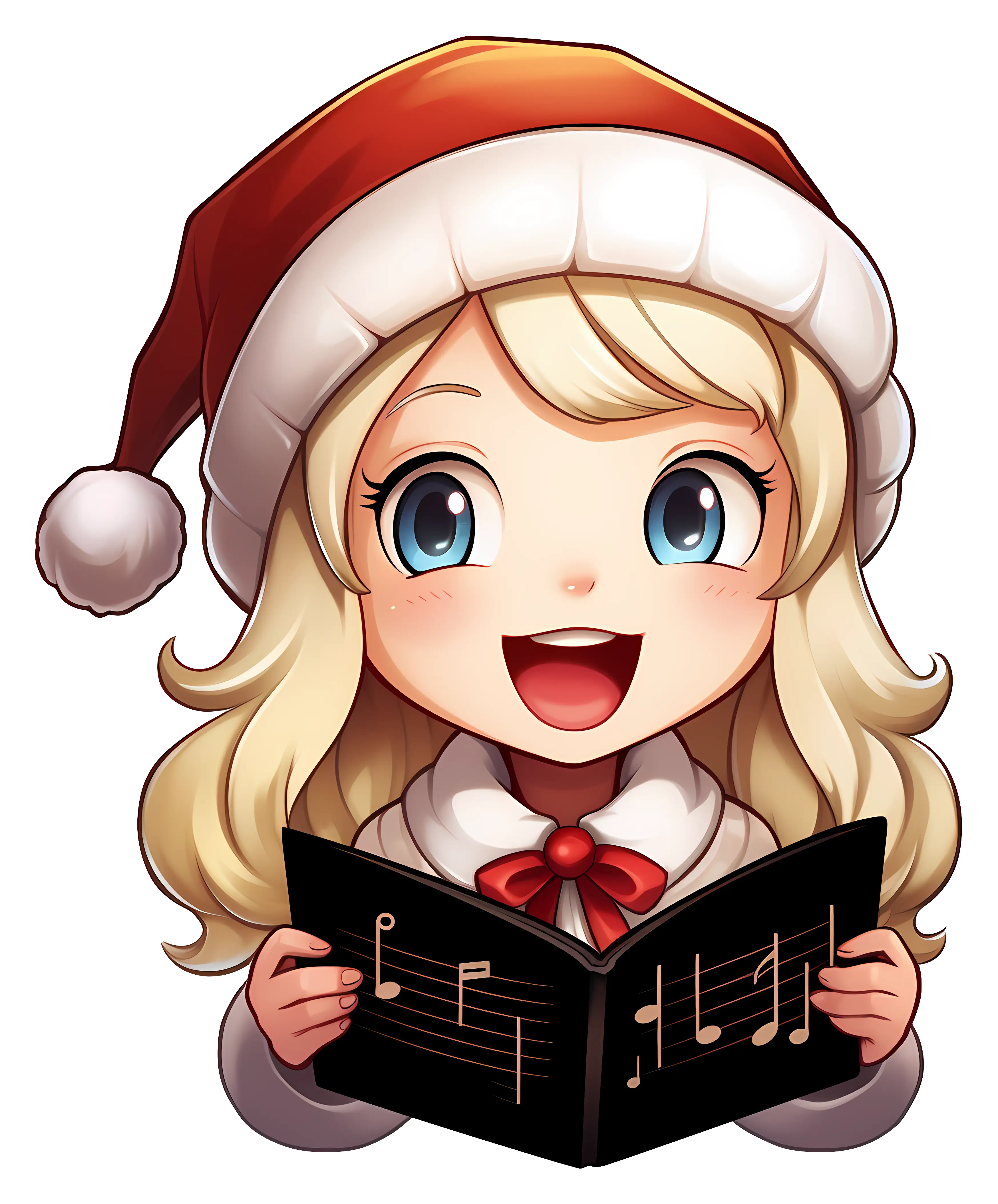 Christmas Caroler Singing