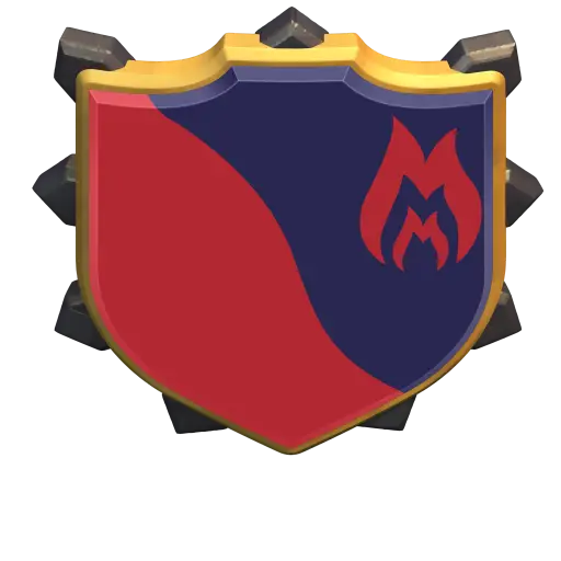 Red and Blue Shield Emblem