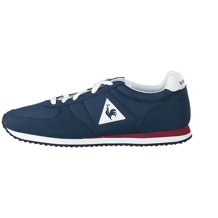 Blue Sneaker with White Laces