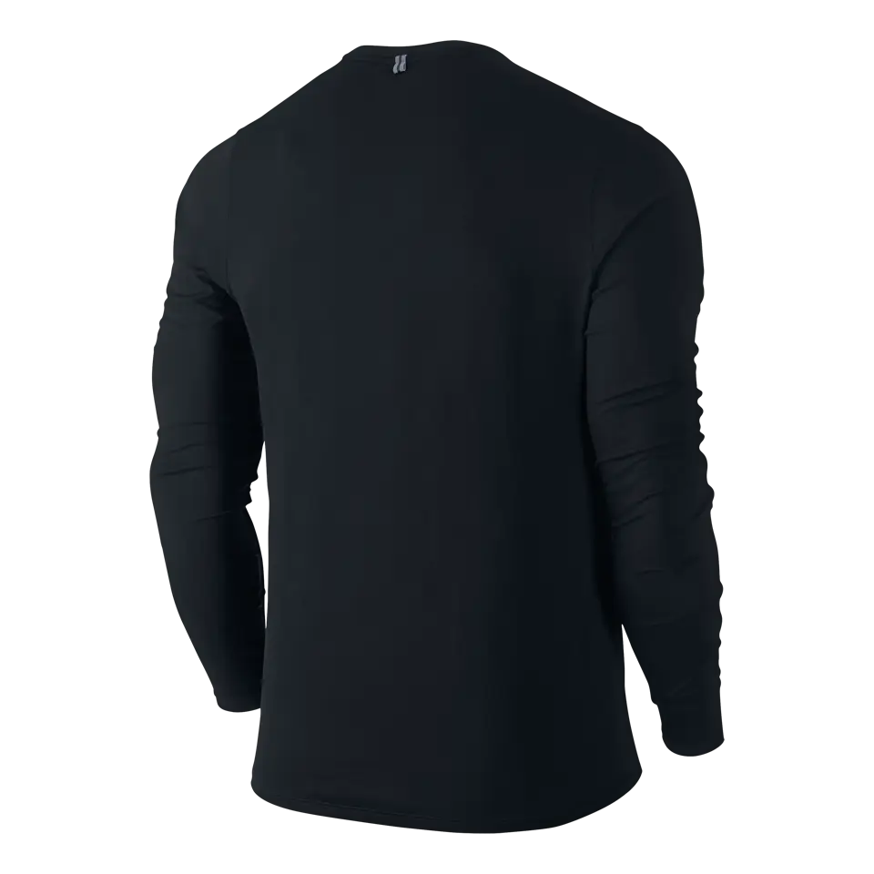 Black Long-Sleeve Shirt for Casual Wear