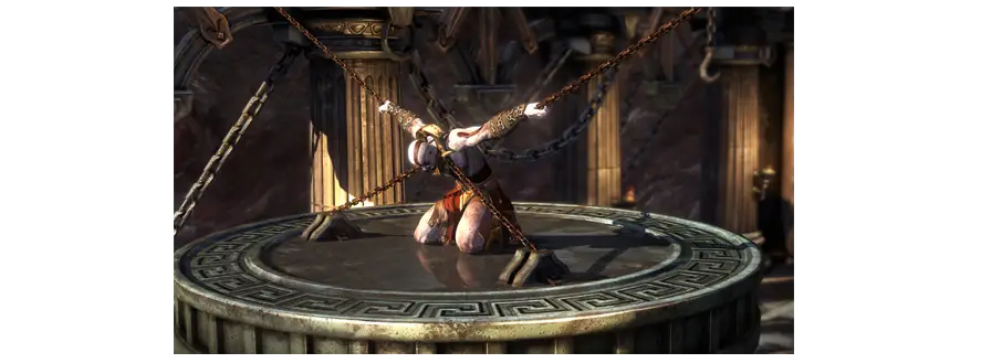 Epic Video Game Scene