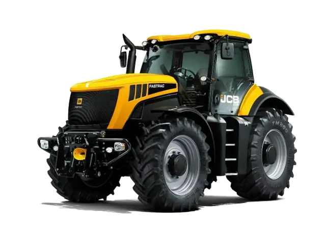 Yellow and Black Modern Tractor