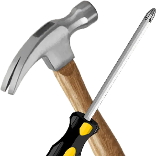 Hammer and Screwdriver Essential Tools