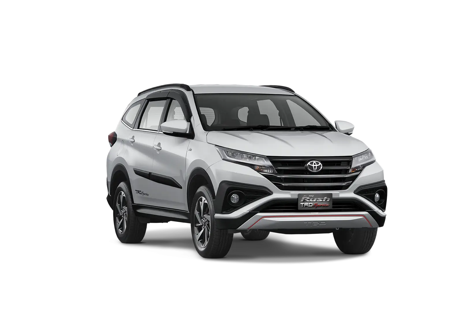 Silver SUV Car