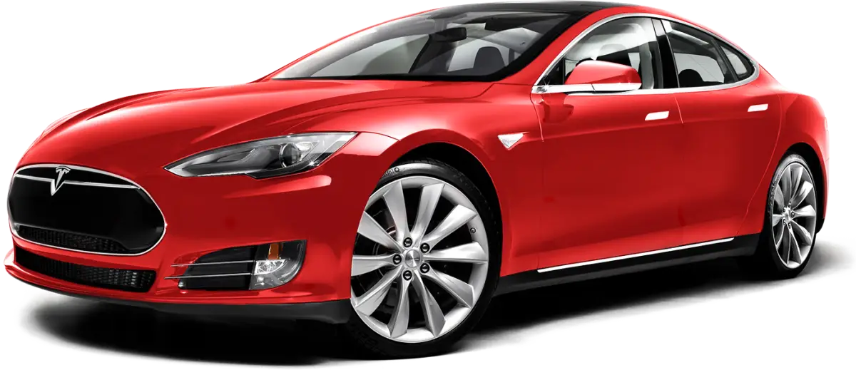 Red Sedan Car Illustration