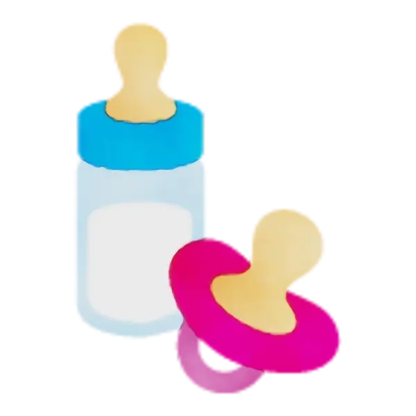 Baby Bottle and Pacifier