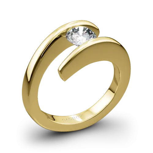 Elegant Gold Diamond Ring