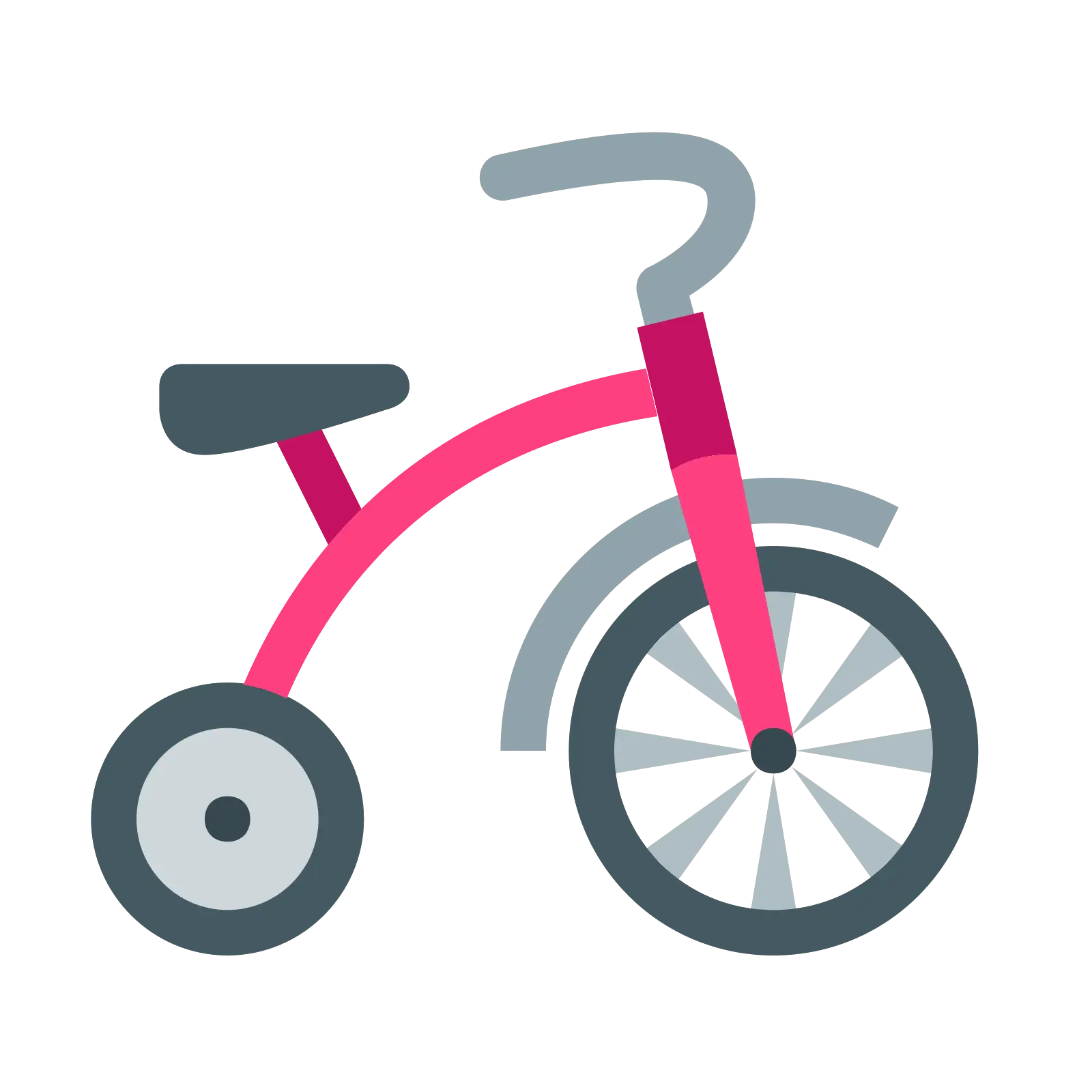 Pink Tricycle for Children&#039;s Entertainment