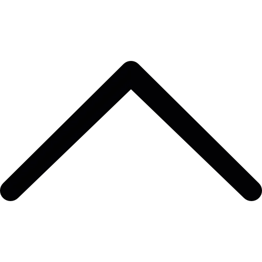 Black Minimalist Upward Arrow