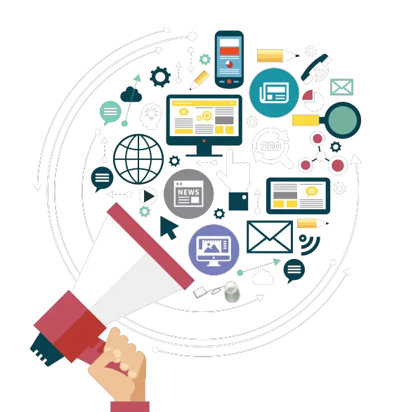 Media Communication Megaphone