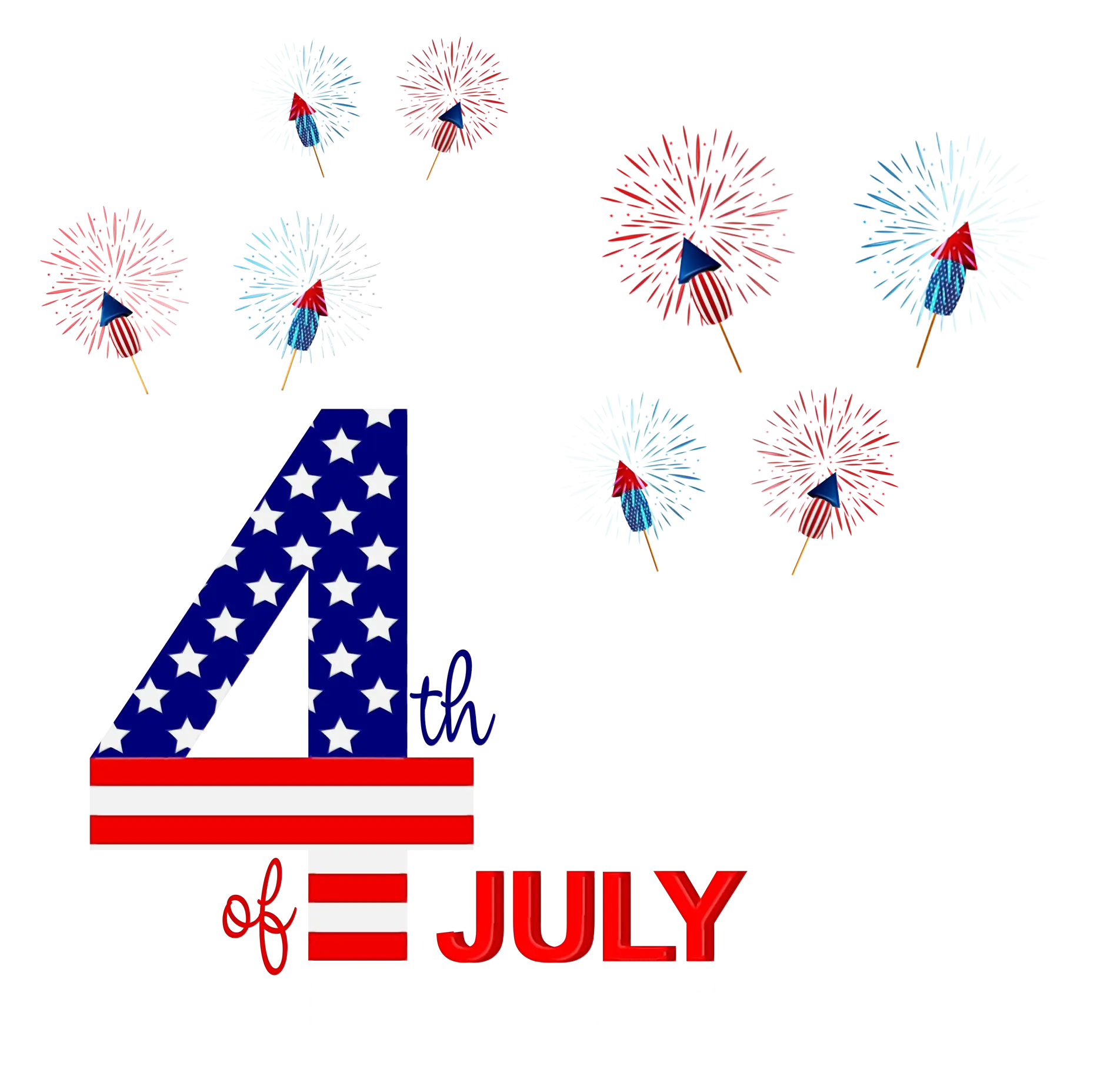 4th of July Celebration with Fireworks