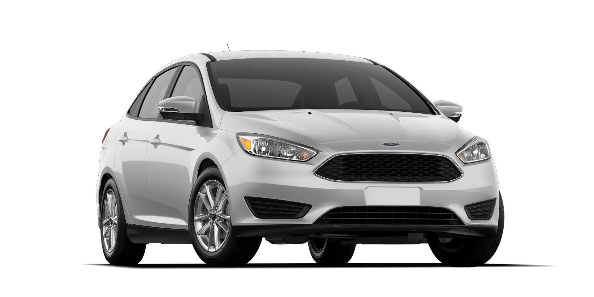 Modern Silver Sedan Car